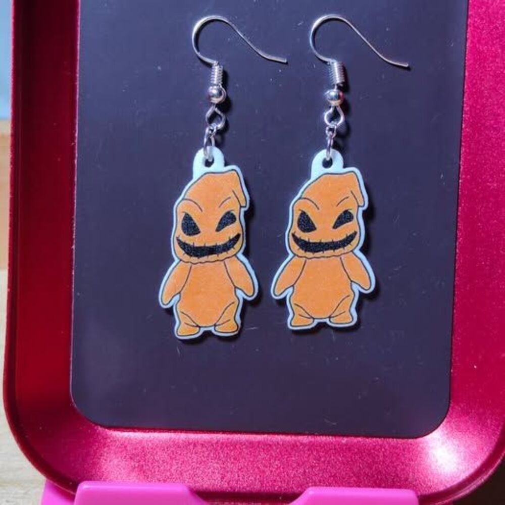 Nightmare Before Christmas Oogie Boogie Earrings or Charms